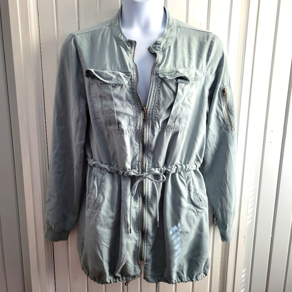 BKE Buckle Anorak Drawstring Jacket - Picture 1 of 5